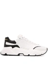 DOLCE & GABBANA DAYMASTER LEATHER SNEAKERS,15253259