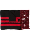 ADIDAS BY 424 X 424 EMBROIDERED TASSEL SCARF