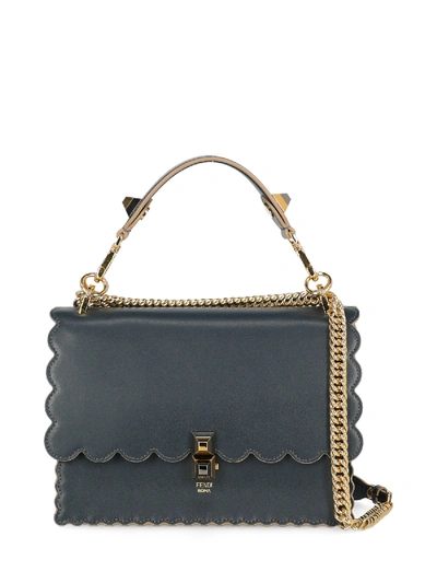 Pre-owned Fendi Kan I In Navy