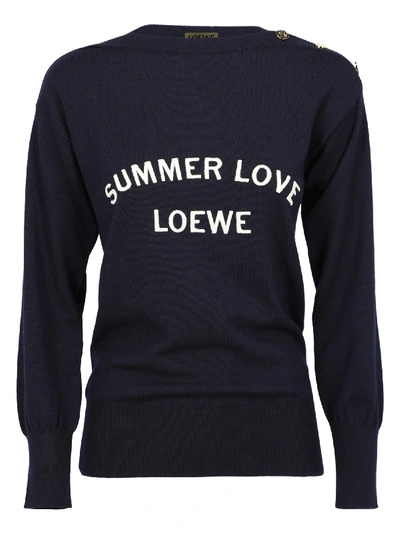 Loewe Clothing In Navy