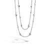 John Hardy Palu 2.5mm Station Necklace In Sterling Silver