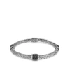 John Hardy Classic Pavé Clasp Bracelet In Treated Black Sapphire