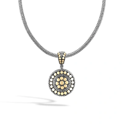 John Hardy Dot Enhancer In Sterling Silver/yellow Gold