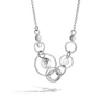 John Hardy Sterling Silver Dot Multi-link Necklace, 18 In Multicolor