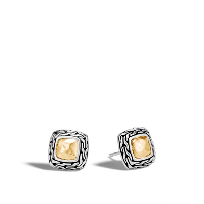 John Hardy Palu Stud Earring In Silver And Gold