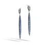 John Hardy Classic Chain Spear Drop Earring In Blue Sapphire