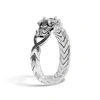 John Hardy Legends Naga Bracelet In Black Spinel