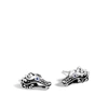 John Hardy Sterling Silver Legends Naga Stud Earrings With Blue Sapphire In Blue Sapphire