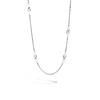 John Hardy Asli Classic Chain Link Long Necklace In Multicolor