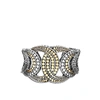 John Hardy Sterling Silver & 18k Yellow Gold Dot Large Cuff Bracelet In Multicolor