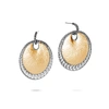 John Hardy Dot Large Disc Earring In Multicolor