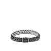 John Hardy Classic Chain 10.5mm Bracelet In Treated Black Sapphire