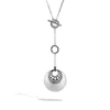 John Hardy Hammered Sterling Silver Sautoir Dotted 36 Lariat Necklace In Sterling Silver