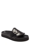 Alyx Rollercoaster Buckle Slides In Black