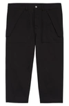 RICK OWENS DRKSHDW CROP CARGO PANTS,DU20S5365