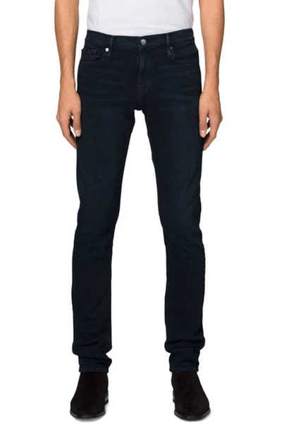 Frame L'homme Slim Leg Jeans Placid In Black