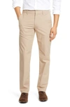 Bonobos Stretch Weekday Warrior Slim Fit Dress Pants In Wednesday Khaki Beige/white