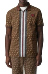 BURBERRY MARLEY MONOGRAM PIQUE POLO,8018262