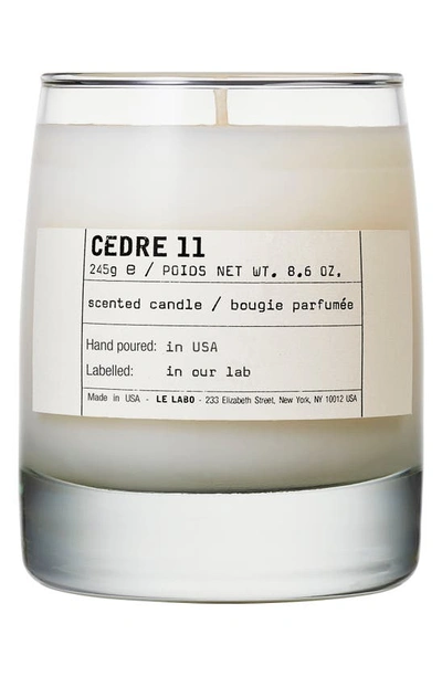 Le Labo Cedre 11 Scented Candle, 245g In Colorless