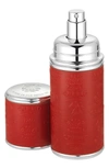 CREED RED WITH SILVER TRIM LEATHER ATOMIZER, 1.7 oz,1605000481