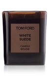 TOM FORD PRIVATE BLEND WHITE SUEDE CANDLE,T55L01