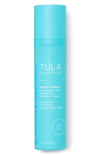 Tula Skincare Secret Solutions Pro-glycolic 10% Resurfacing Treatment Toner 3 oz / 90 ml 3 oz / 90 ml