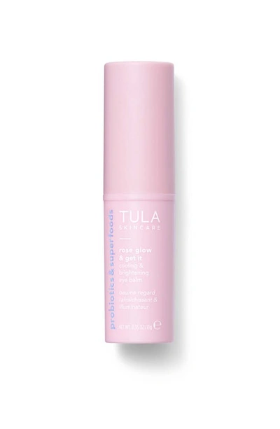Tula Skincare Rose Glow + Get It Cooling & Brightening Eye Balm 0.35 oz / 10 G