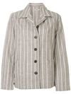 OUR LEGACY STRIPED BUTTONED JACKET