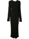 OUR LEGACY LONG-SLEEVED MAXI DRESS