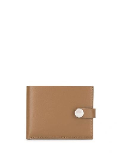 Our Legacy Mushroom Snap Wallet In Brown