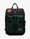 POLO RALPH LAUREN GREEN SPORTSMAN NYLON BACKPACK,40576940400114186979