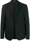 Random Identities Polyester Blazer With Chest And Front Pockets In Black