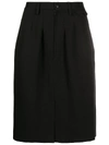 RANDOM IDENTITIES OFFICER CONTRAST PANEL SKIRT