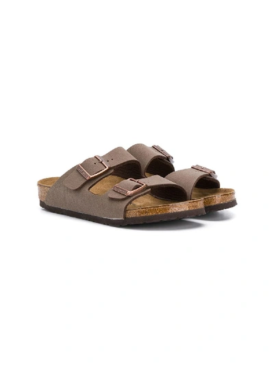 Birkenstock Kids' Cork Sandals In Brown