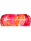 VERSACE GV SIGNATURE-PRINT BANDEAU BIKINI TOP