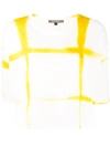 Suzusan Relaxed Tie-dye Print Top In White