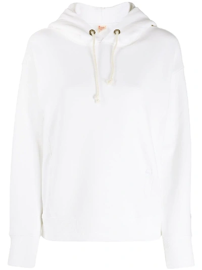 Champion Plain Long Sleeve Hoodie In White