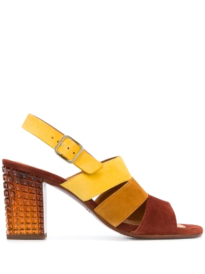 Chie Mihara 90mm Kelli Sandals In Yellow