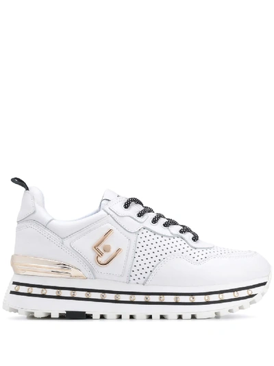 Liu •jo Logo Trainers In White