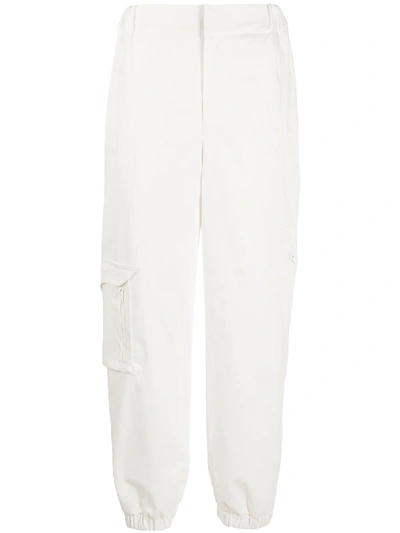 Misbhv Utility Track Trousers In White