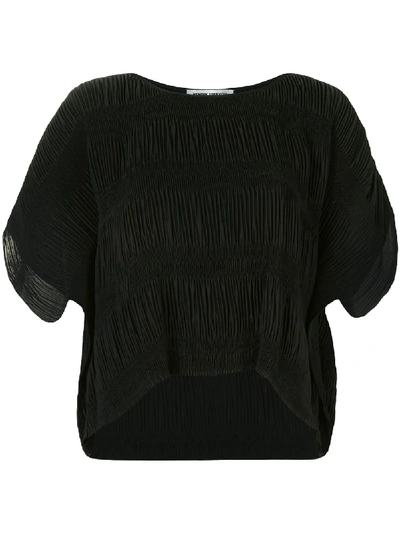 Henrik Vibskov Micro-pleated Dress In Black