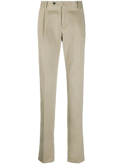 Pt01 Slim-fit Chinos In Neutrals