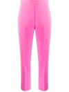 PINKO CROPPED HIGH WAISTED TROUSERS