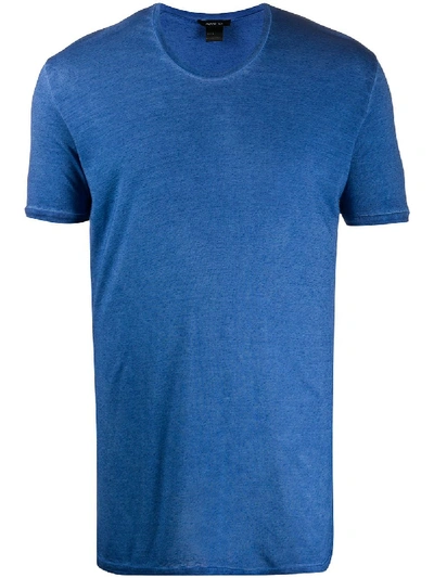 Avant Toi Crew Neck T-shirt In Blue