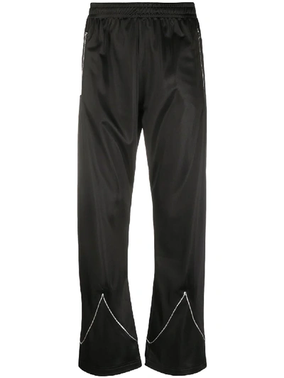 Sss World Corp Elasticated Waist Trousers In Black