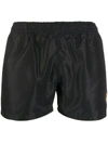 SSS WORLD CORP EMBROIDERED LOGO SWIM SHORTS