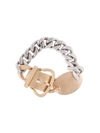 PORTS 1961 CHUNKY BUCKLED BRACELET