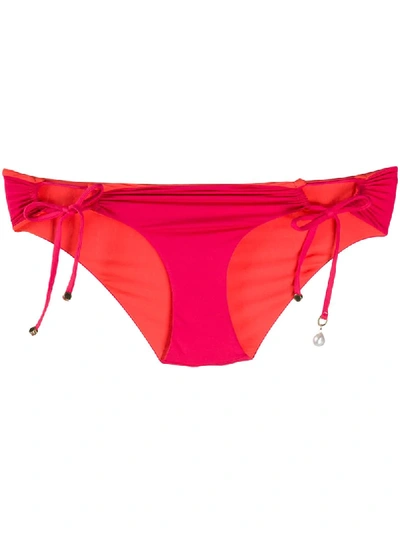 Stella Mccartney Tie-side Bikini Bottoms In Pink