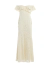 POLO RALPH LAUREN LACE MAXI DRESS