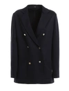 FAY BRANDED BUTTON PEACOAT